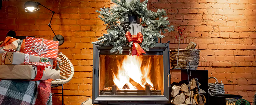 Travis Industries Linear Gas Fireplace Installation in Bonney Lake, Washington