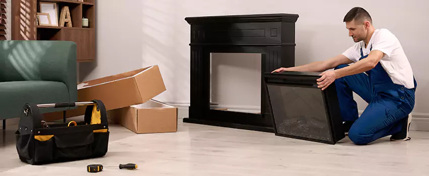 Old Rusted Metal Fireplace Repair And Replacement in Bonney Lake, WA