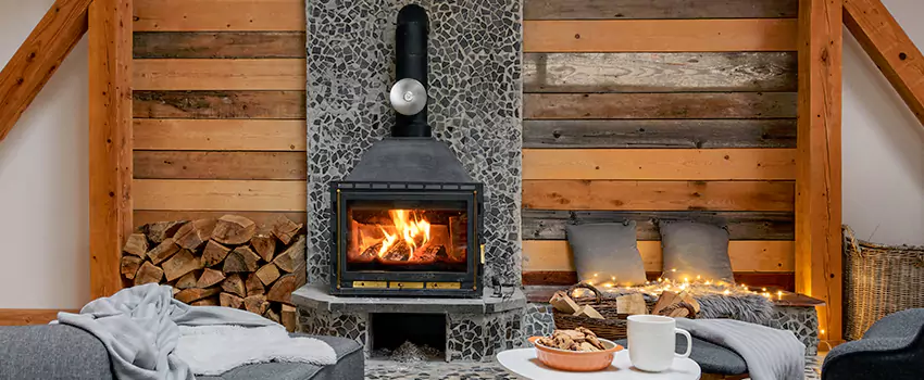 Thelin Hearth Products Direct Vent Gas Stove Fireplace Inspection in Bonney Lake, Washington