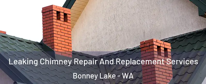  Leaking Chimney Repair And Replacement Services Bonney Lake - WA